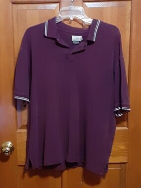Arizona Jean Company 100% Cotton Brown Polo